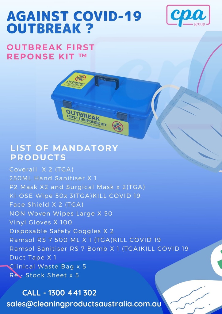 OUTBREAK FIRST REPONSE KIT ™ (COVID 19)